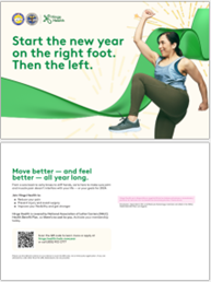 Hinge Health New Year Postcard - January 2024