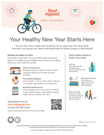 Real Appeal Flyer - Your Healthy New year Starts Here