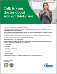 Safe Antibiotic Use Flyer - April 2024