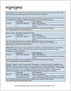 2024 High Option Benefits At-A-Glance