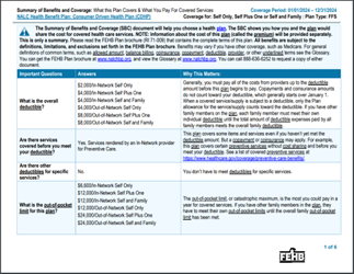 2024 CDHP Summary of Benefits and Coverage 